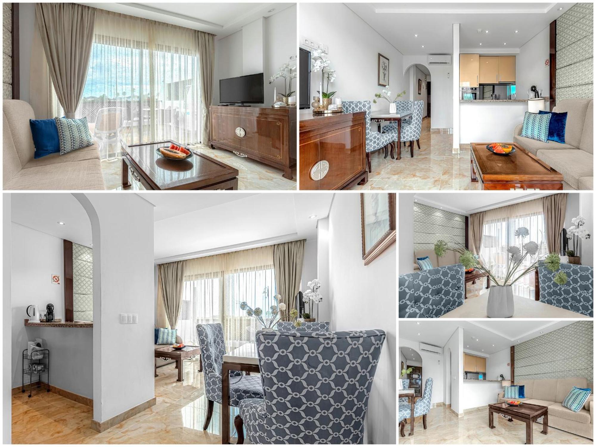 Ocean View Apartment In Albatros Golf Del Sur San Miguel de Abona Eksteriør bilde