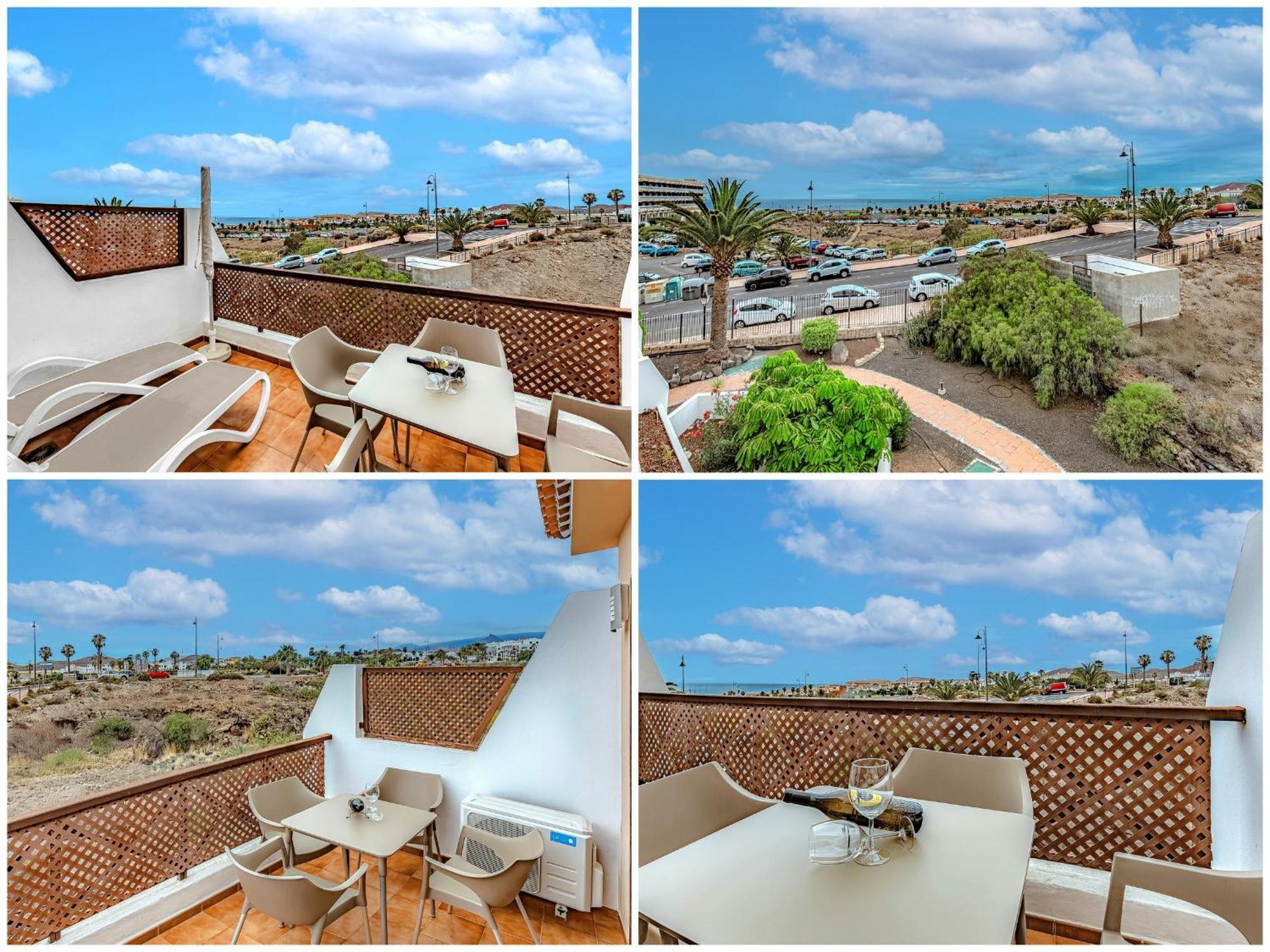 Ocean View Apartment In Albatros Golf Del Sur San Miguel de Abona Eksteriør bilde